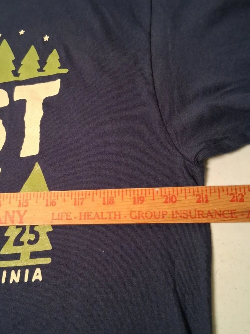 Mountain State Forest Festival Shirt Large Blue Elkins West Virginia WV NEW 2025 - Picture 5 of 9